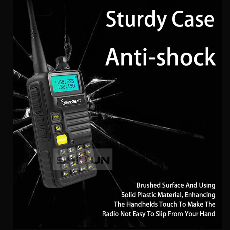 Quansheng Ham Radio UV-R50-2 Upgrade Mobile Walkie Talkie Vhf Uhf Dual Band Comunicador Transceiver UV-R50-1 UV R50 Series Uv-5r