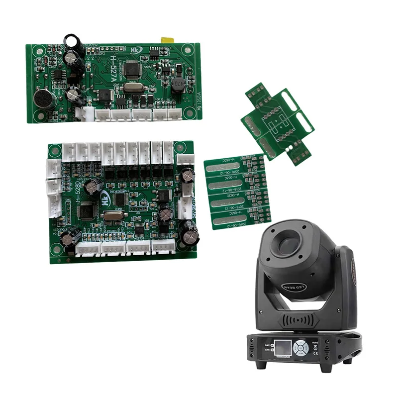 

100W Led Spot Moving Head Light DMX Main Board Part Mother System Board Display Board Lights Spare Parts Accessories