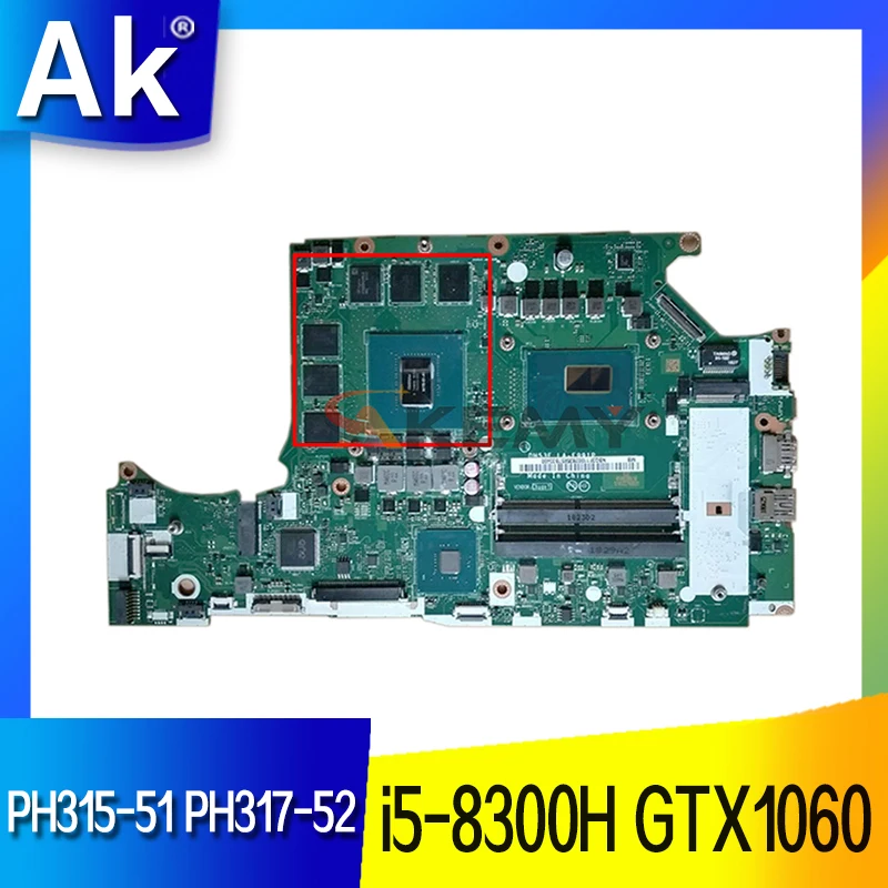 Материнская плата NBQ3F11002 для ноутбука Acer PH315-51 PH317-52 материнская DH53F с Φ 100% тест OK |