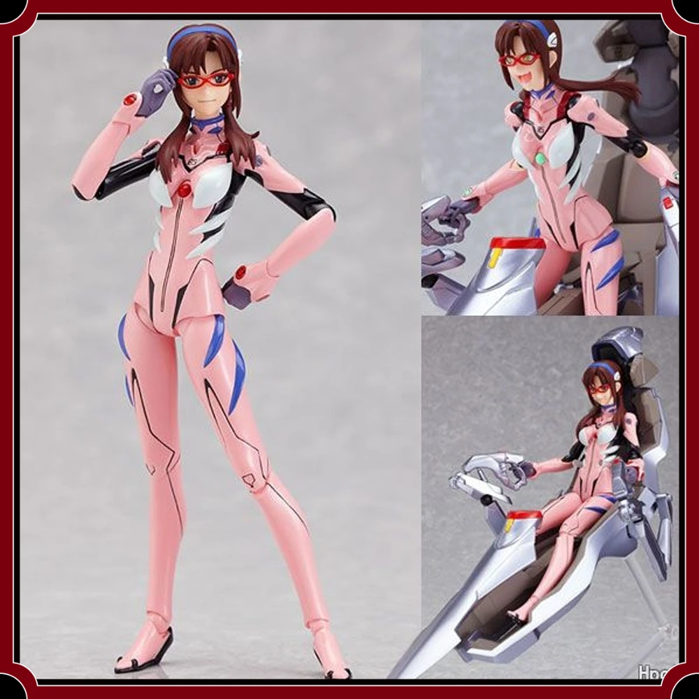 Фото Фигурка-модель из ПВХ Evangelion: Рей Аянами, Асука Шикинами Лэнгли, Мари Иллюстрес, Макинами, с подвижными суставами, 3 варианта SKU №2