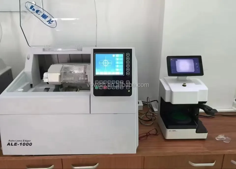 Машина для обрезки оптических линз 2024 автоматический 2D-обрезной станок без