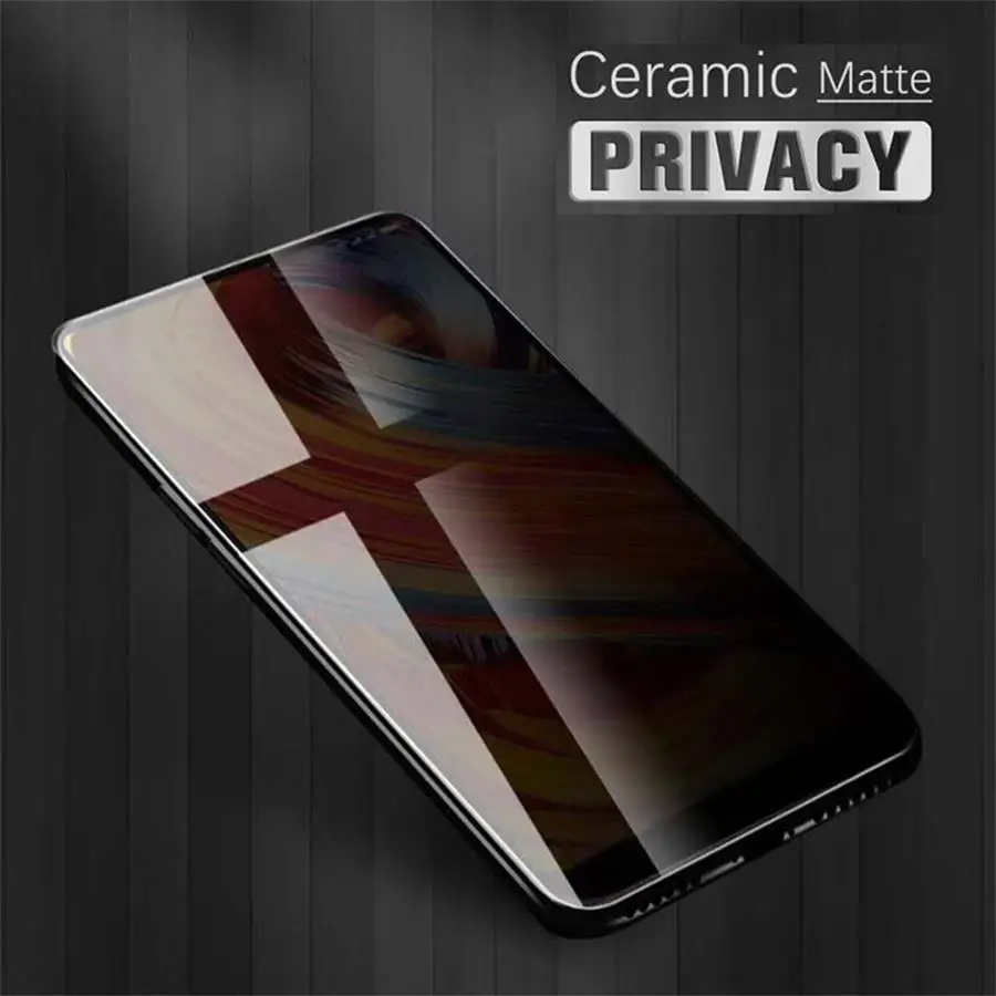 Full Cover Matte Soft Anti spy Glass for IPhone 14 13 12 Mini 11 Pro Max X XS XR 7 8 6 S Plus Se 2020 Privacy Screen Protector