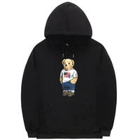 bear lil peep graphic print hoodie mne women rapper cartoon anime hoodies cry baby sweatshirt unisex hip hop streetwear pullover