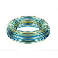1mm multicolor jewelry craft aluminum wire 93 6m bendable metal wire with storage box for jewelry beading craft project colorful