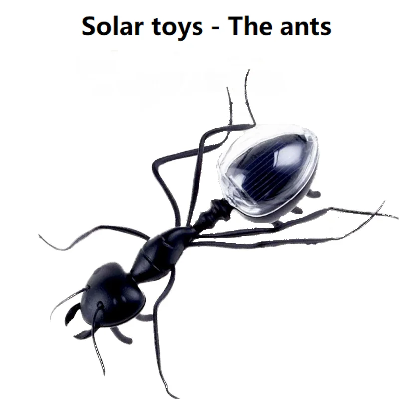 

Новинка 2023, креативная имитация насекомых на солнечной батарее, муравьиный робот, игрушка для детей, веселая игрушка на солнечной батарее, п...