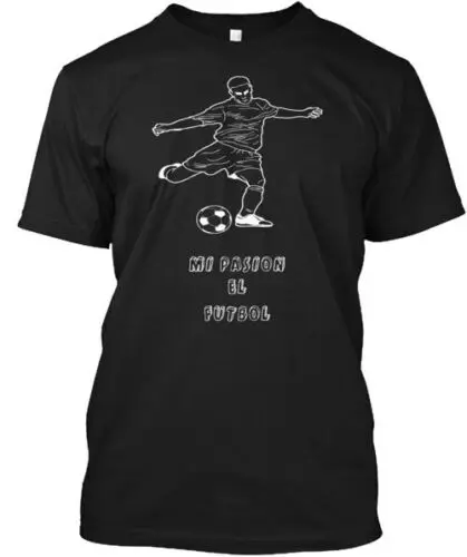 Футболка Mi Pasion El Futbol Сделано в США размер от S до 5XL