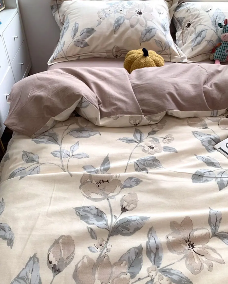 Набор для постельного белья в пасторальном французском стиле с изображением