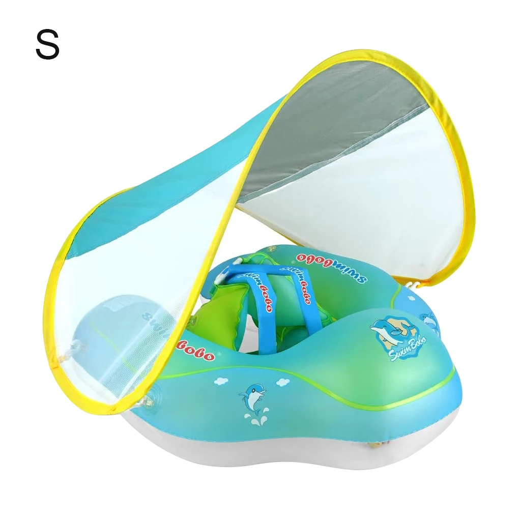 

Infant Swimming Ring Inflatable Baby Swim Tube Portable Water Newborn Pool Tube, XL, Inner Diameter 19cm