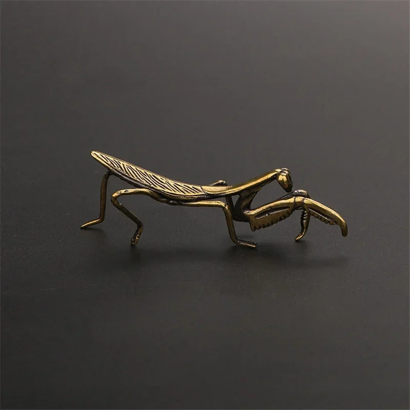 Медный мантис миниатюрный орнамент винтажные аксессуары для декоративных