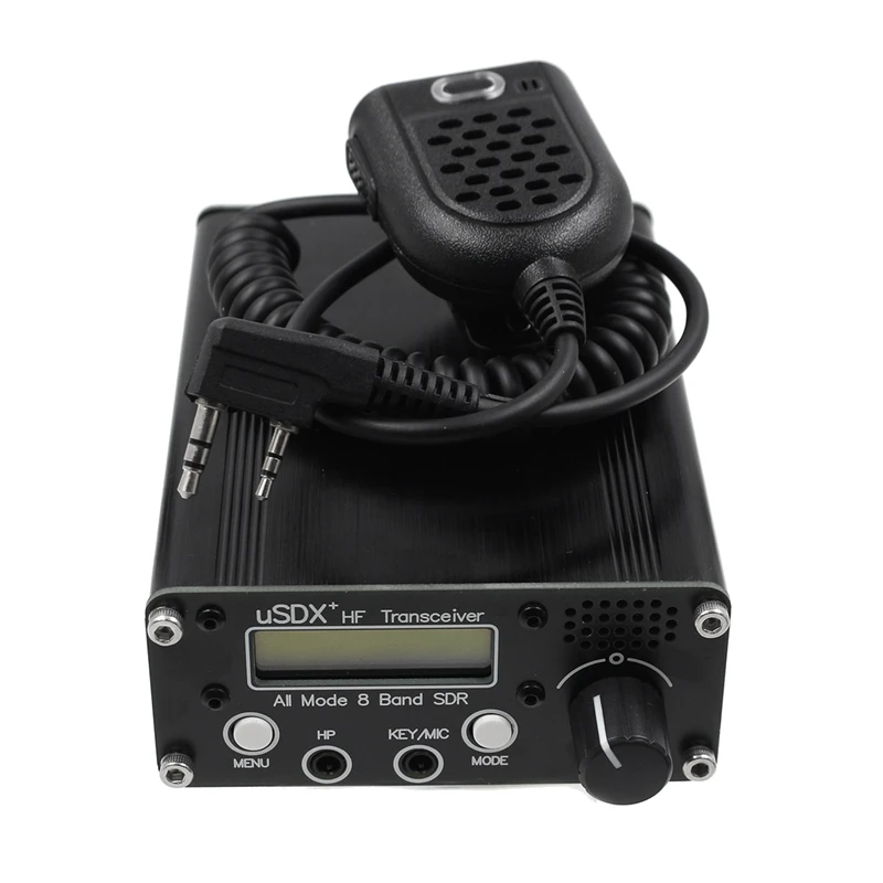 

USDR USDX+ Plus V2 8 Band 10/15/17/20/30/40/60/80M SDR All Mode HF SSB QRP Transceiver Receiver With 4000Mah Battery