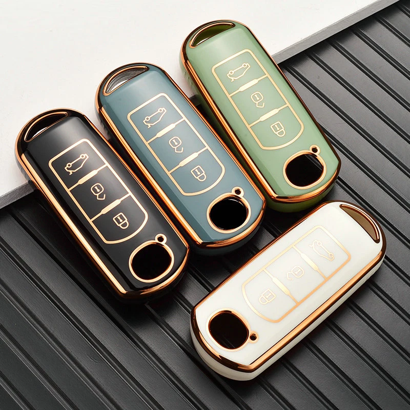 

New Tpu Car Remote Key Case Cover For Mazda 2 3 6 Atenza Axela Demio CX-5 CX5 CX-3 CX7 CX-9 2015 2016 2017 2018 2019 Accessories