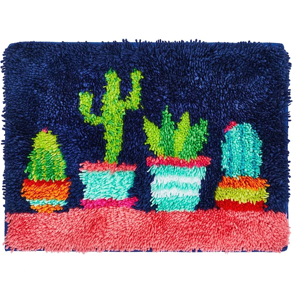 

Cartoon carpet embroidery latch hook rug kits