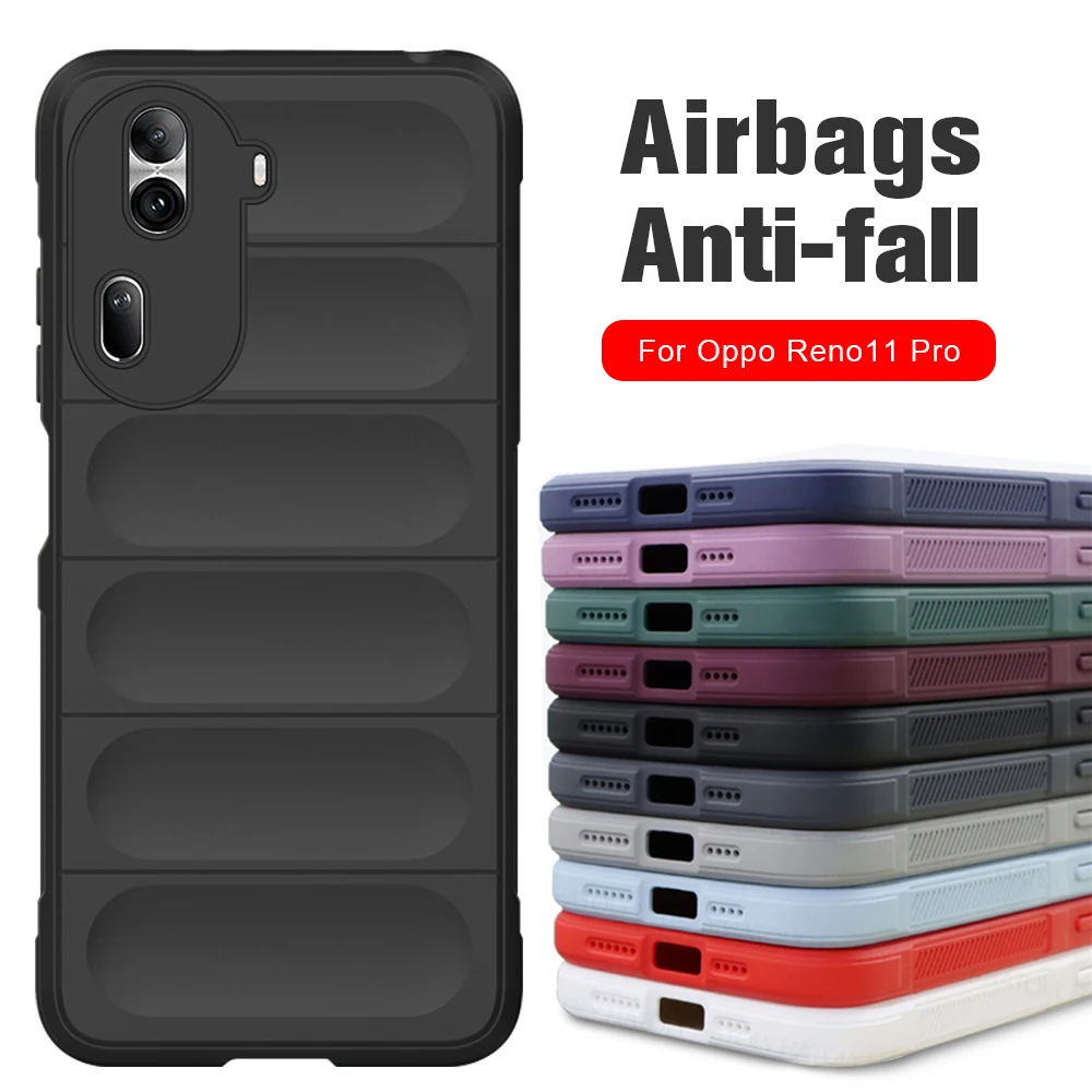 Противоударная задняя крышка для Oppo Reno 11 Pro 11pro Reno11 Reno11pro