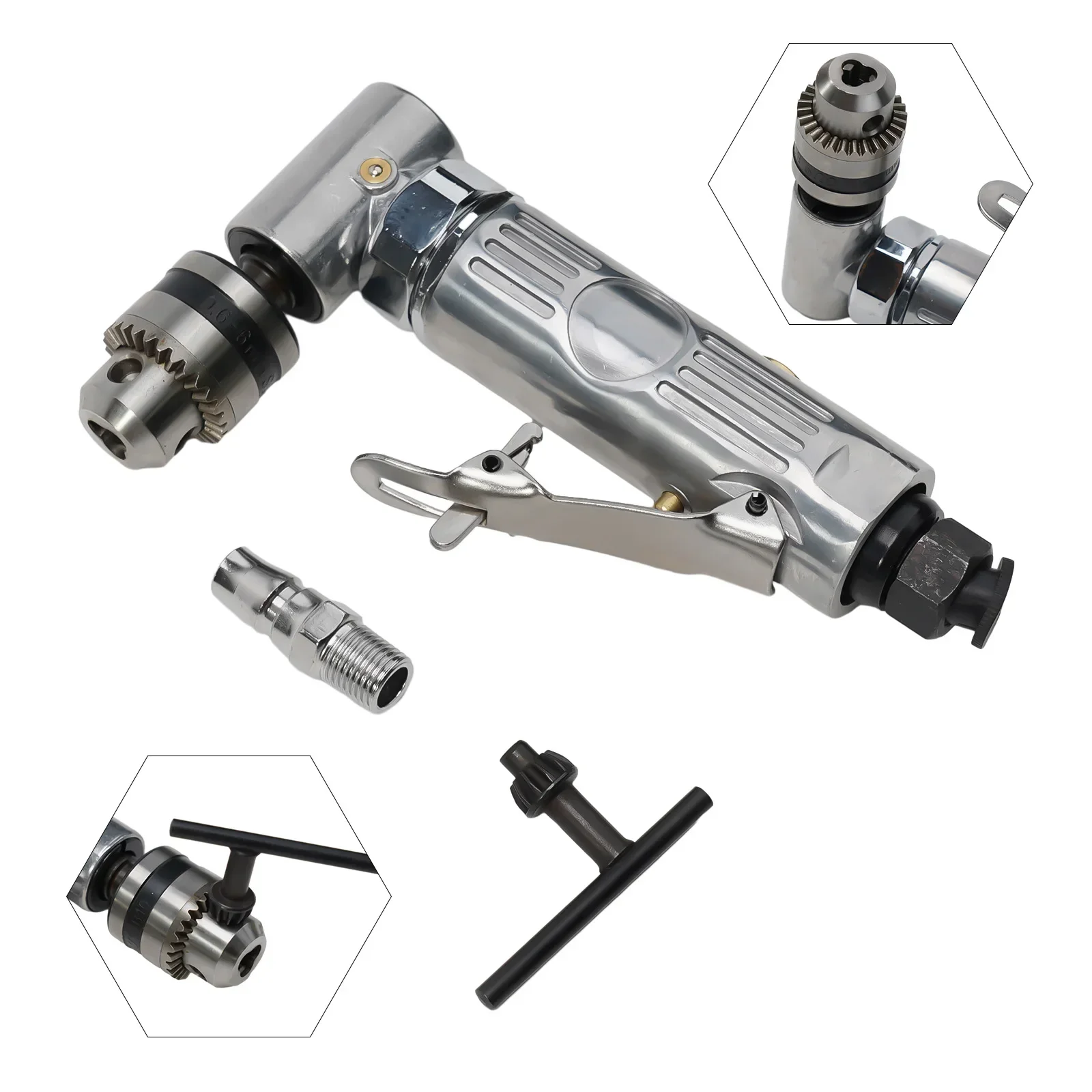 Прямоугольная шлифовальная машина 1/4 High Speed 90 ° Угловая дрель для пневматического