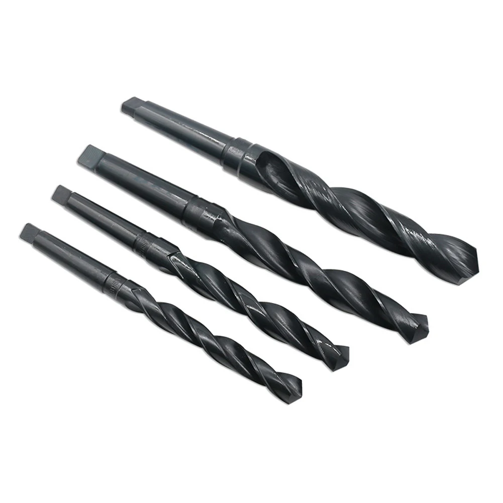 1pc 13-20mm Black Oxide Morse Taper Shank Twist Drill Bits HSS-4241 Metric Size For Wood Plastic Metal Drilling Woodworking Tool