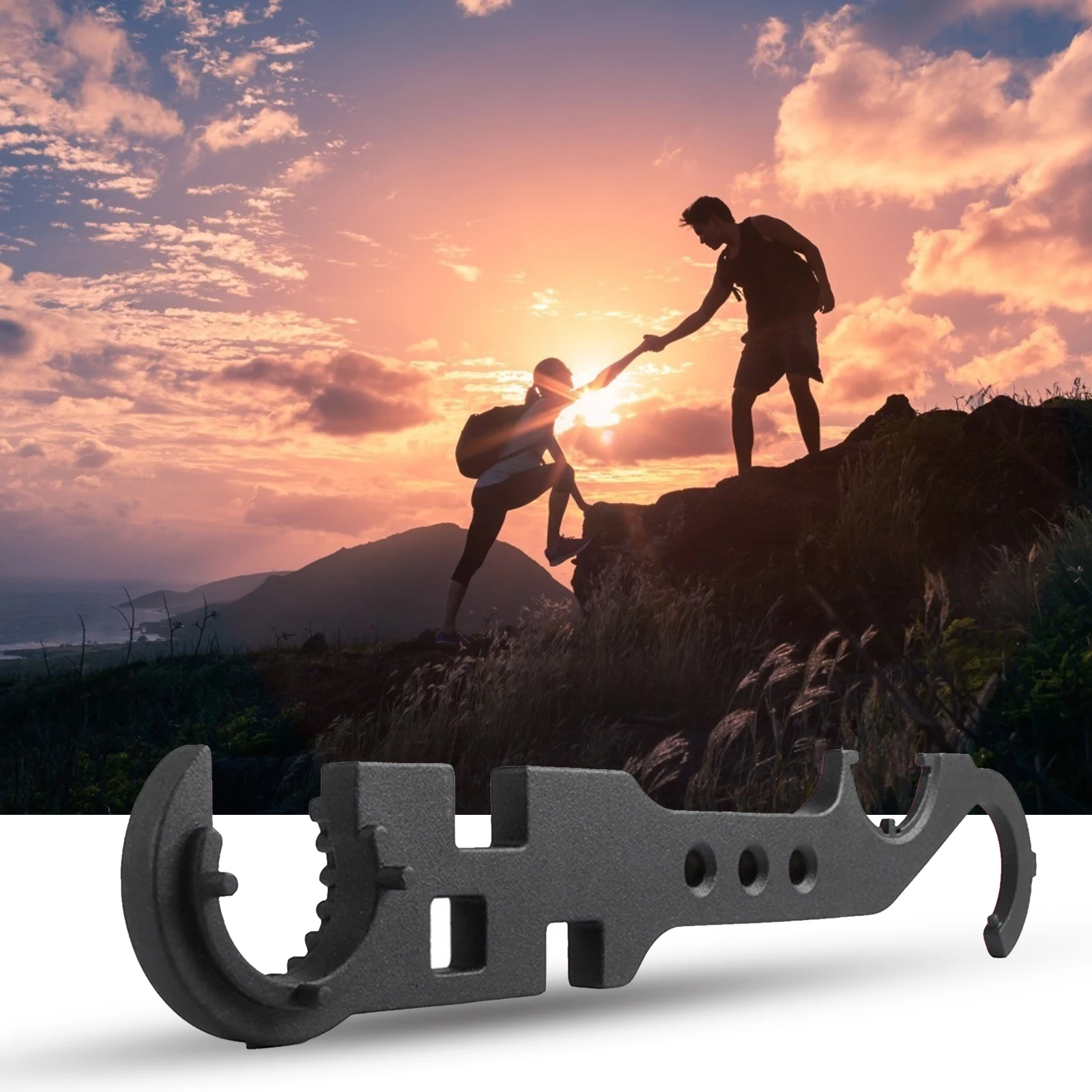 

Инструмент для ремонта, гаечный ключ высокой твердости, сверхмощные универсальные стенты, велосипедные аксессуары, черное поле, 31 см, наруж...