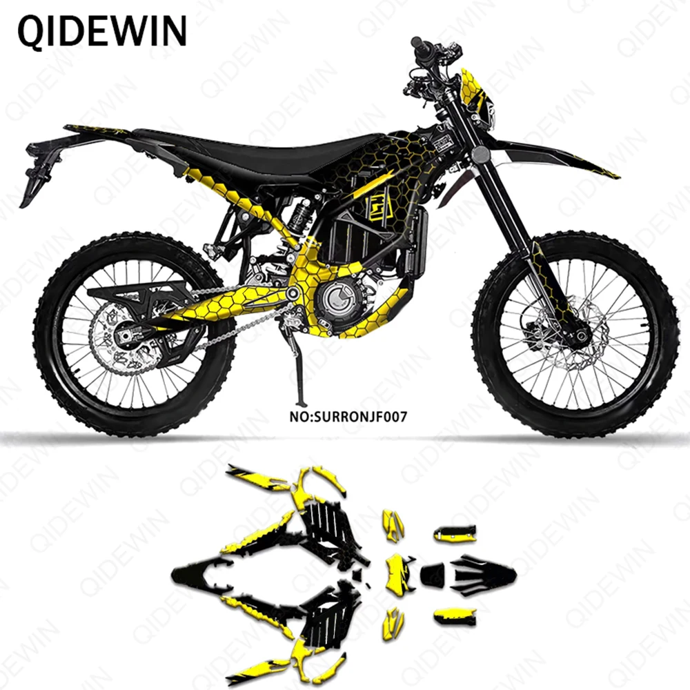 

forSUR-RON Ultra Bee голографическая графика специальные утолщенные лазерные цвета наклейка на крышку тела имитация защиты от царапин наклейки