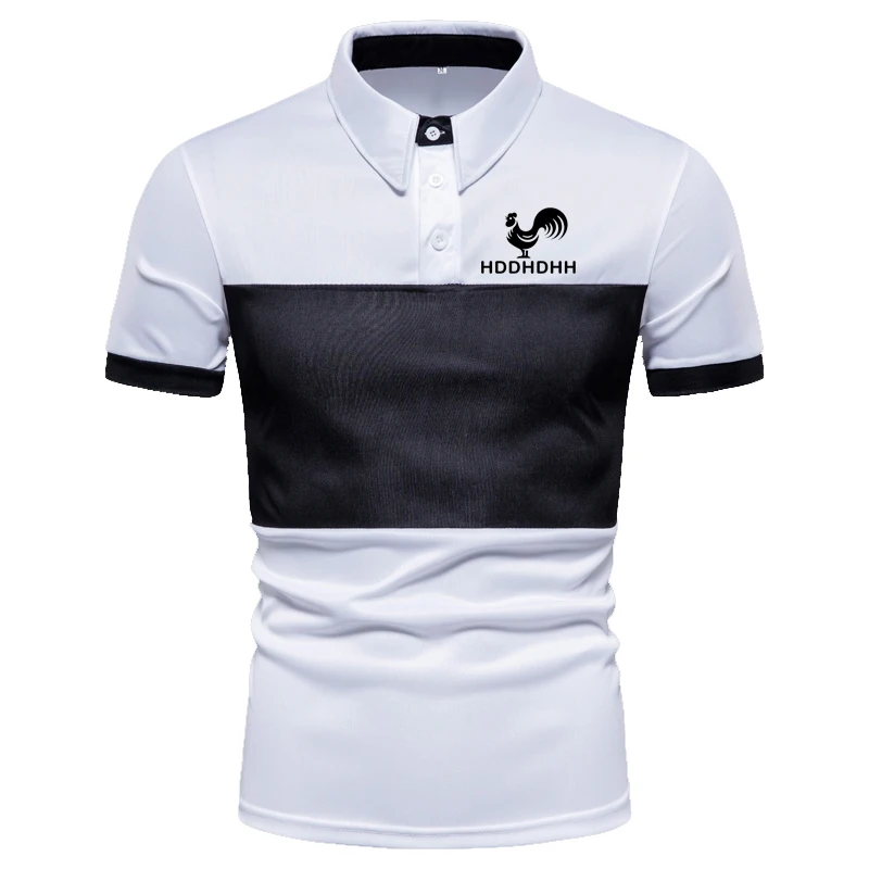 

Summer New Men's Short-sleeved Polo Shirt Casual Fashion Youth Comfortable Breathable T-shirt