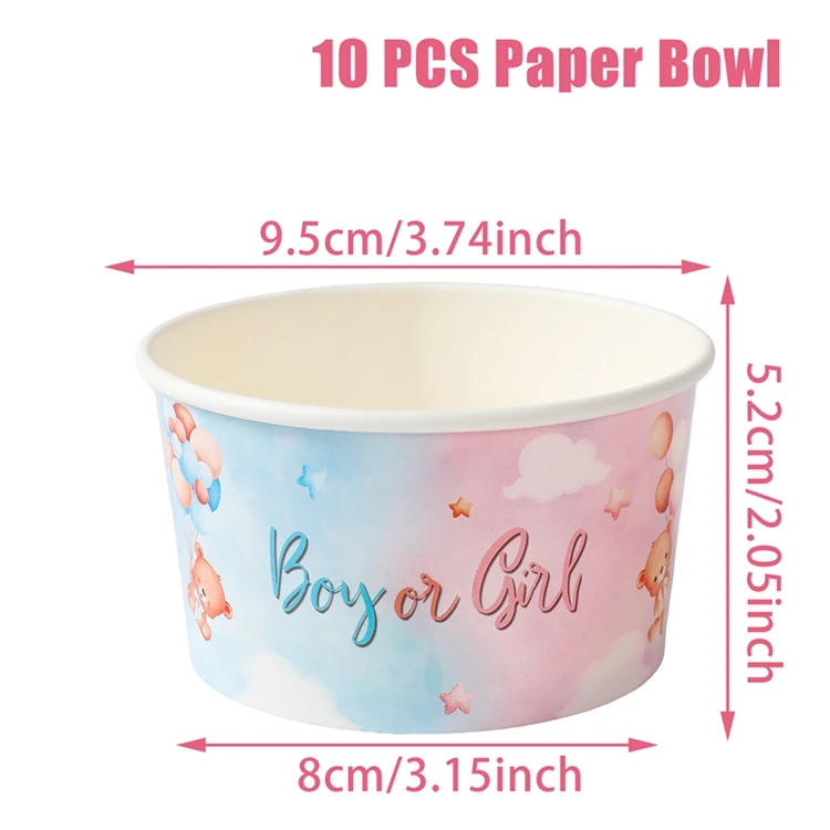 

Бумажные кораблики для объявления пола Wayfun