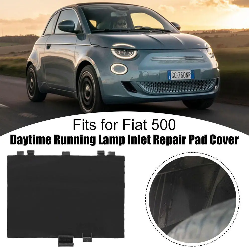 

For 71752114 Fiat 500 2007 Wheel Eyebrow Daytime Running Lamp Inlet Repair Cover Maintenance Pad Light Entrance Parts Auto