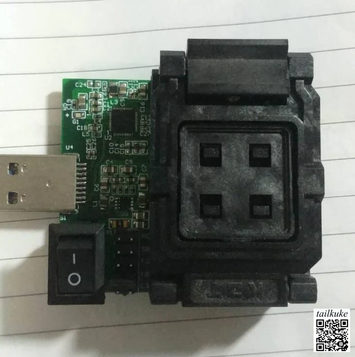 Фото Тестовая стойка SM3281L для U-дисков, пустая стойка для флеш-памяти BGA132/152 4CE №1