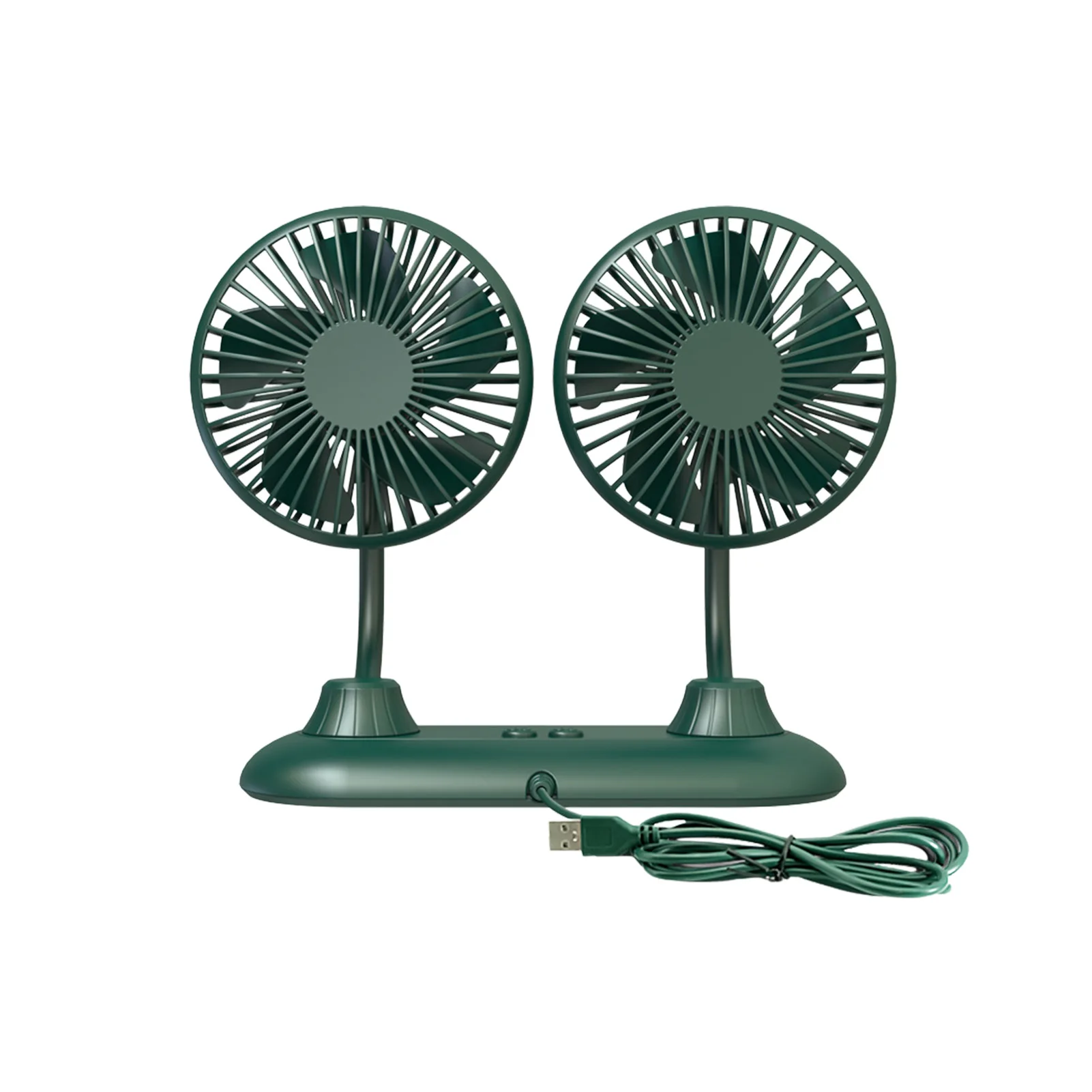 

USB Car Fan For Dashboard Portable Car Seat Fan Vehicle Fans-360 Degree Rotation Strong Wind Auto Cooling Air Fan-Ventilation