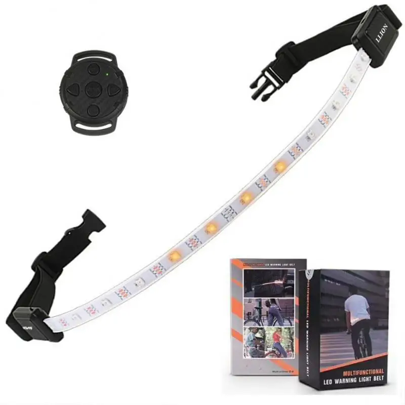 

Outdoor Bicycle Lights Night Running Light LED Wireless Remote Control Riding Light USB Charging Warning Light