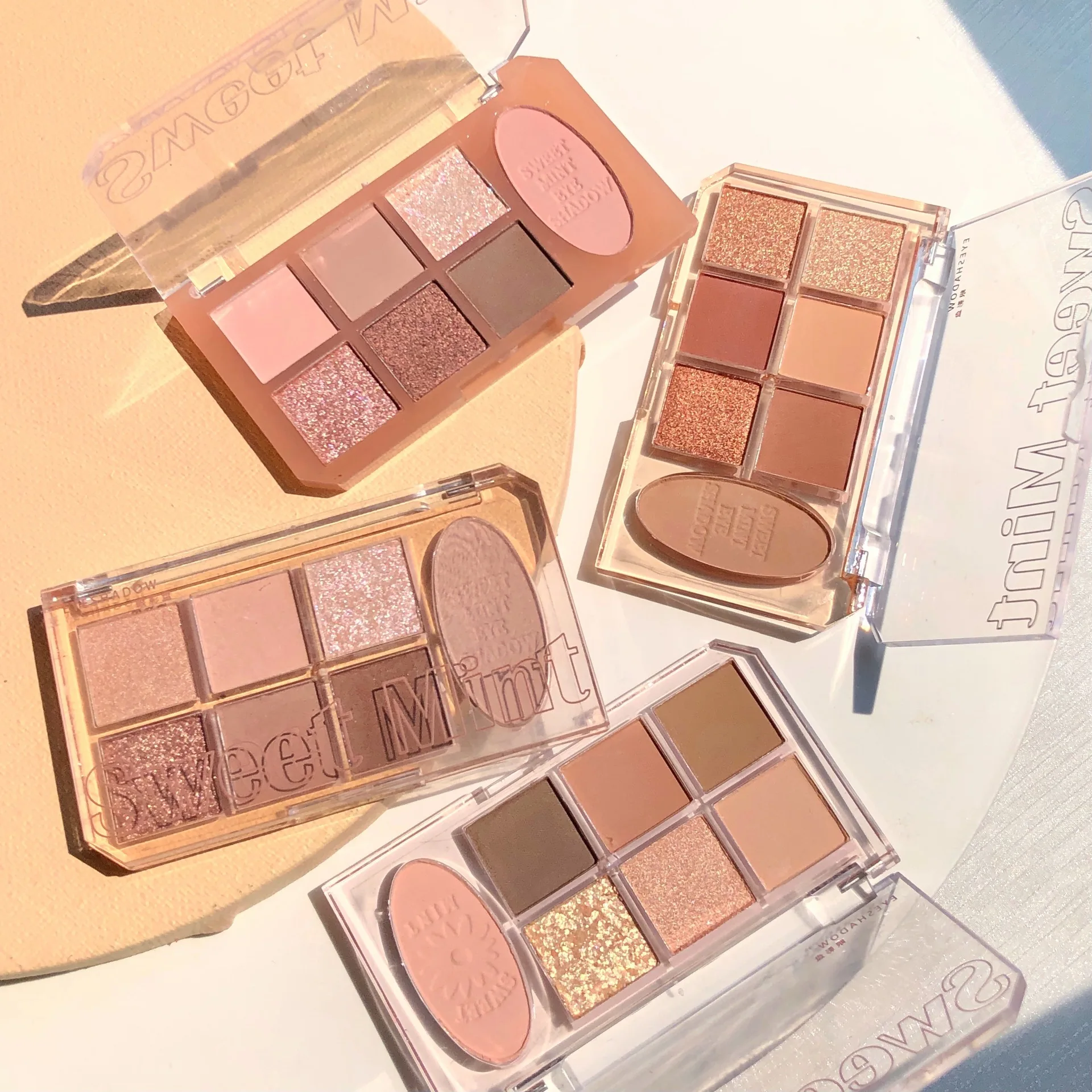 

Крем-тени для век с блестками, водостойкие, в Корейском стиле