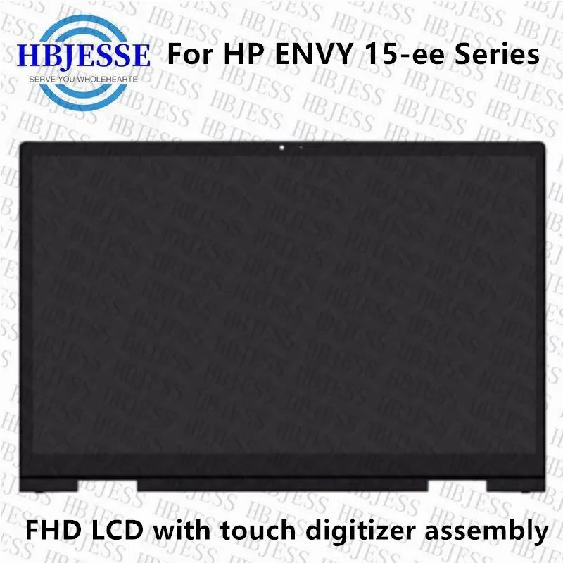 Сменный сенсорный ЖК-дисплей в сборе с рамкой для HP ENVY 15-ED 15T-ED000 15-ED0003CA 15M-ED0023DX