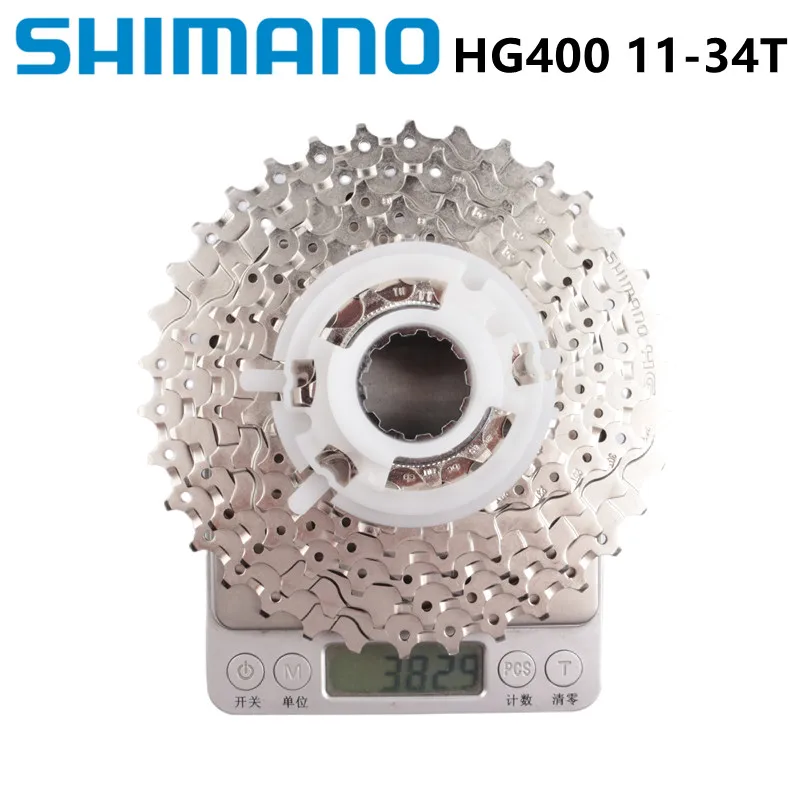 Shimano HG400 CS-HG400-9 9s Cassette 11-25T 11-32T 11-34t 11-36t MTB 9 Speed Bicycle Freewheel images - 6