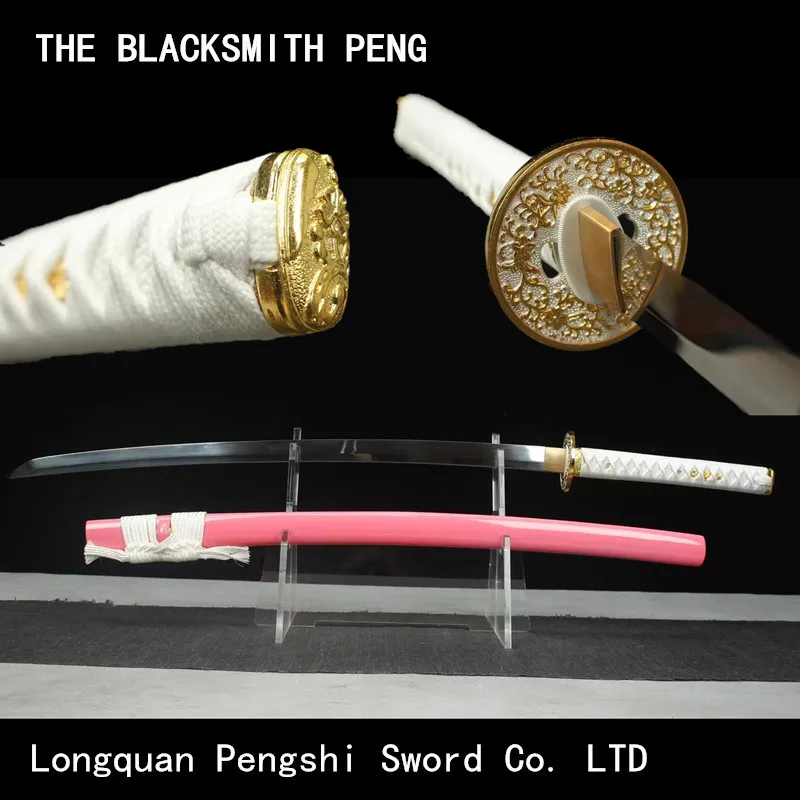 

1095 high speed steel mirror side Samurai Swords /Katanas Japanese anime film Swords/Retro Chinese Tang Qing Hang Swords/Tachi