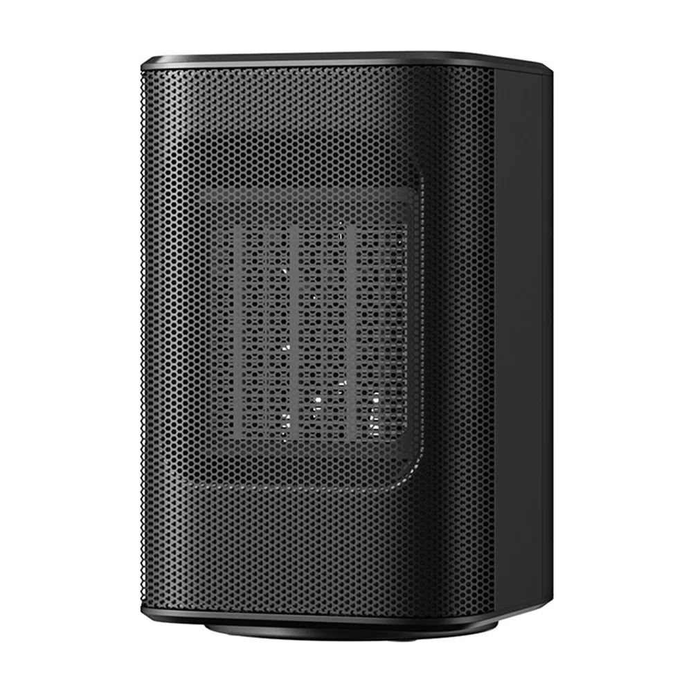 

Mini Heater Portable Electric Heaters 1000W Automatic Shaking Head Space Air Warmer Indoor Warming Fan US Plug