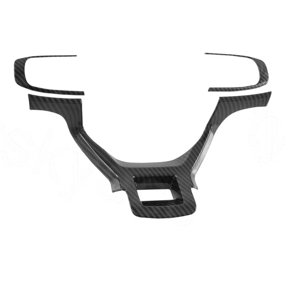 

Upgrade Your Vehicle's Interior with Carbon Fiber Steering Wheel Cover Trim for Kia Sportage NQ5 2022 2023 Set of 3