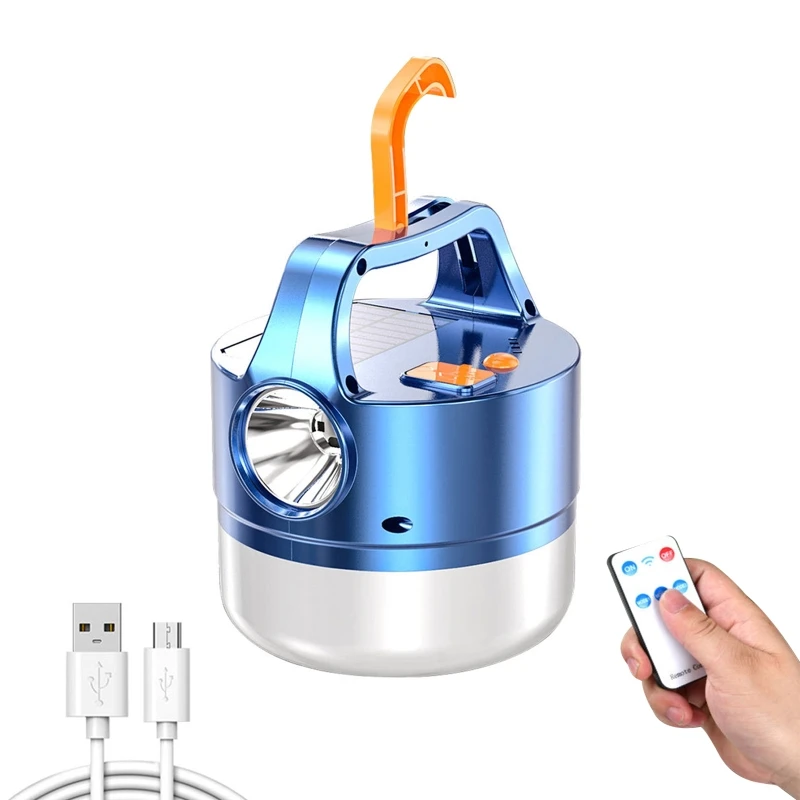 

Solar Camping Lamp, Waterproof Outdoor Lantern, Rechargeable Outdoor Tent Light, Emergency Lamp for Backpacking, Hiking