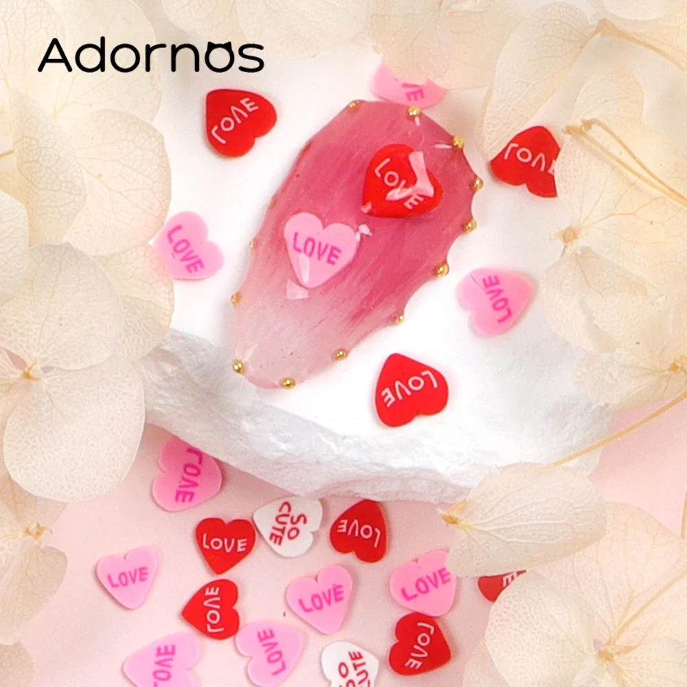 Полимерное наполнение любовь сердце фотография День Святого Валентина кавайное