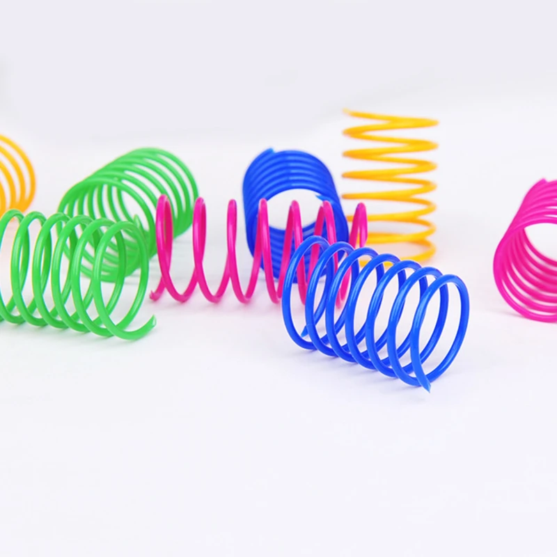 4 шт. разноцветная Весенняя игрушка для кошек креативная Пластиковая Гибкая