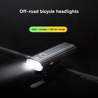bike light aluminum alloy bicycle lamp front 5 modes waterproof mtb bike light usb flashlight bicycle accessories