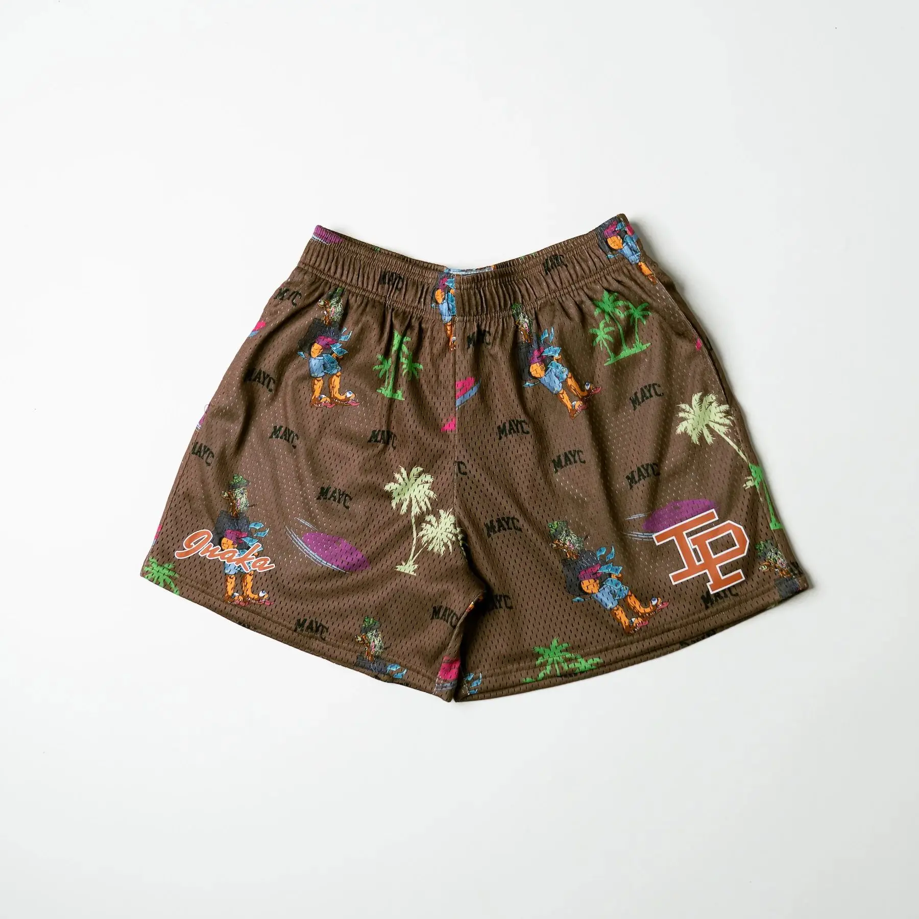 Inaka Power Camo Shorts Men Women Classic GYM Mesh Shorts Inaka Shorts With Inner Liner IP Shorts
