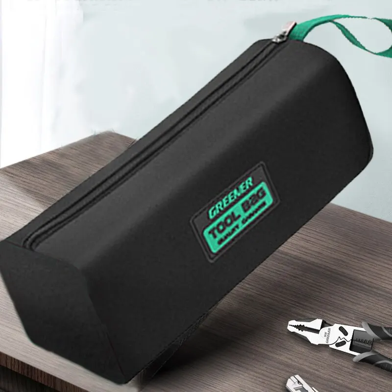 

Electrician Tool Bag Multifunctional Strong and Durable Oxford Thickened Woodworking Storage Portable Handheld Bag 1pc
