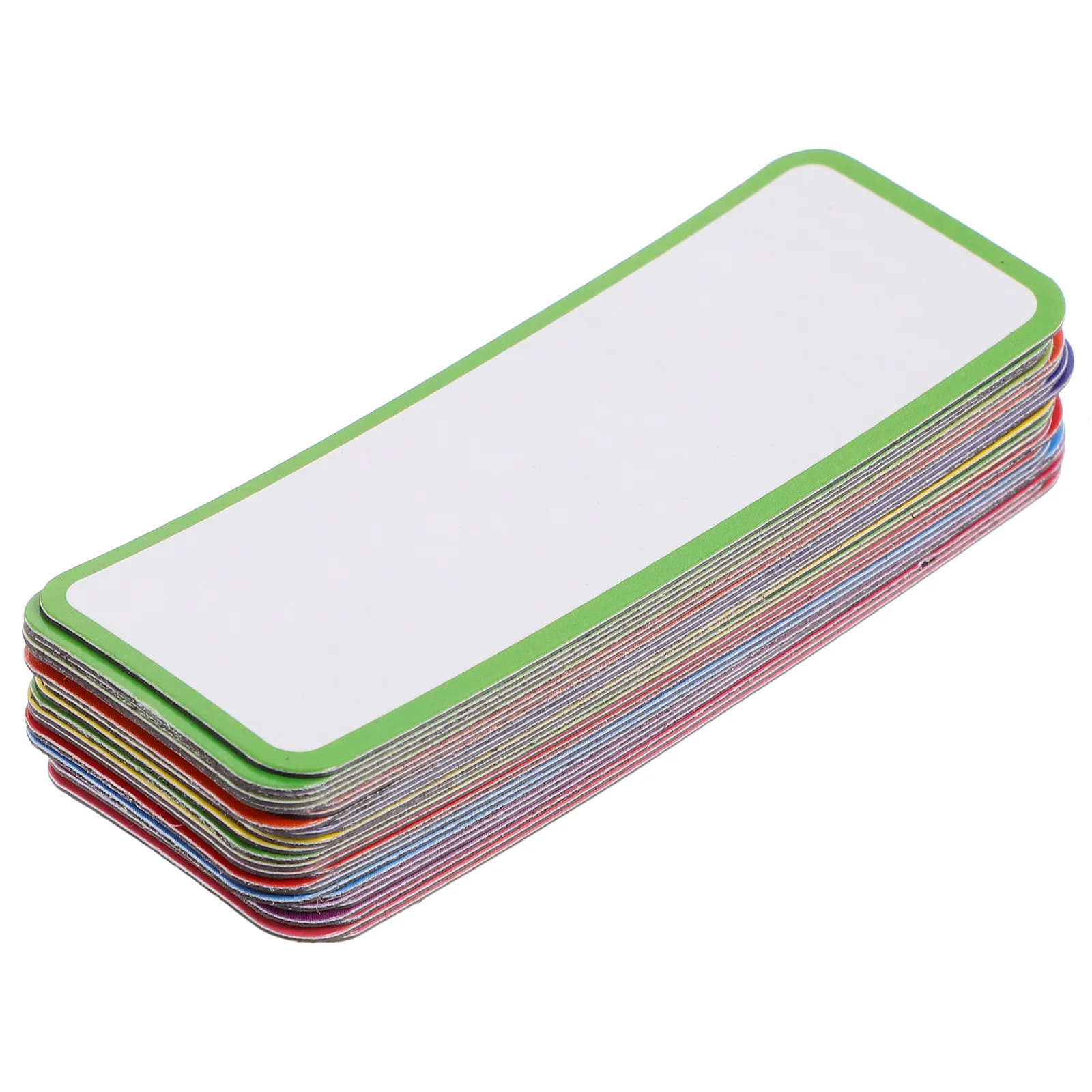 

27pcs Magnet Memo Tags Colored Display Label Stickers for Warehouse Classroom Whiteboard Erasable