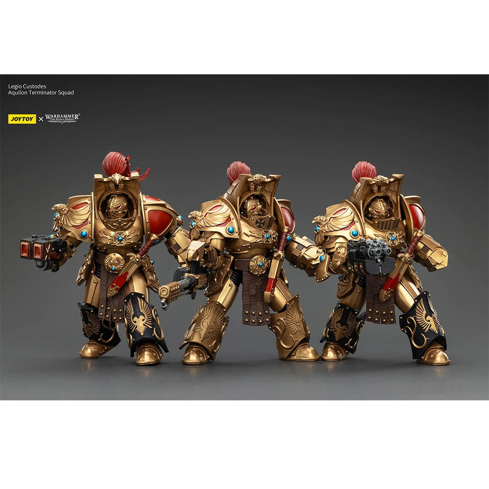 Фото [Предзаказ] JOYTOY Warhammer 40k 1/18 Фигурка Новое поступление Полная серия Legio Custodes Aquilon Terminator Squad 6Styles №5