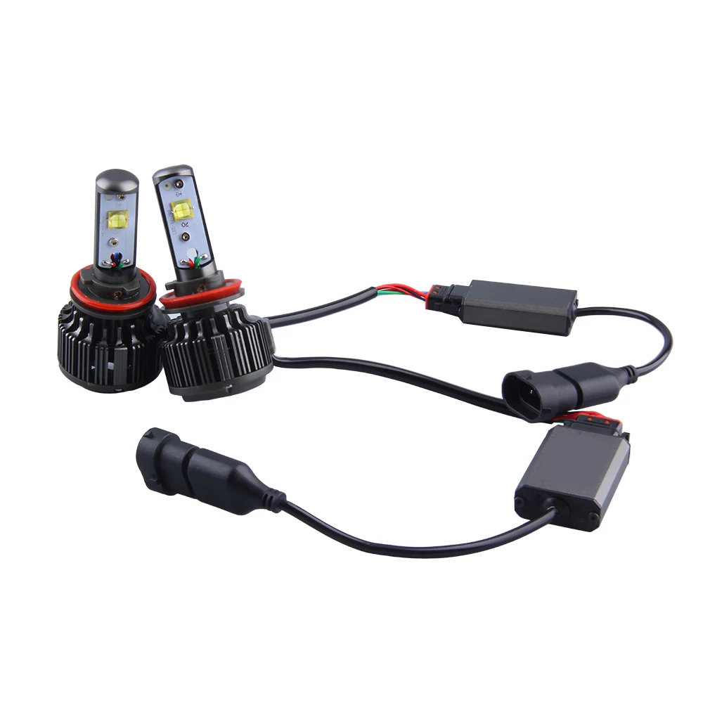 

Автомобильные светодиодсветодиодный лампы для фар, 60 Вт, 6000 лм, H9/H11/H8, к