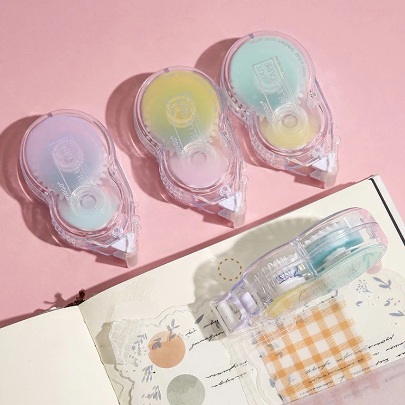 

3 вида стилей японский пластиковый прозрачный градиентный клей в горошек, креативный минималистичный цвет макарон, украшение «сделай сам», ...