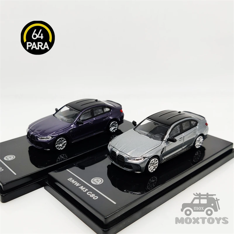 

PARA64 1:64 simulation alloy model car BMW BMW M3 G80 collection decoration gift
