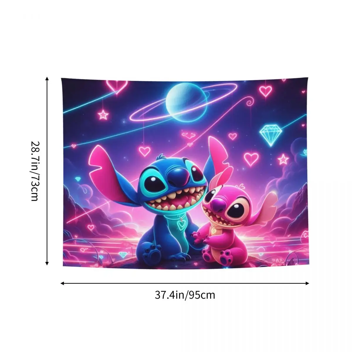 Гобелены с ангелом звездным небом на заказ украшения для стола хиппи настенные