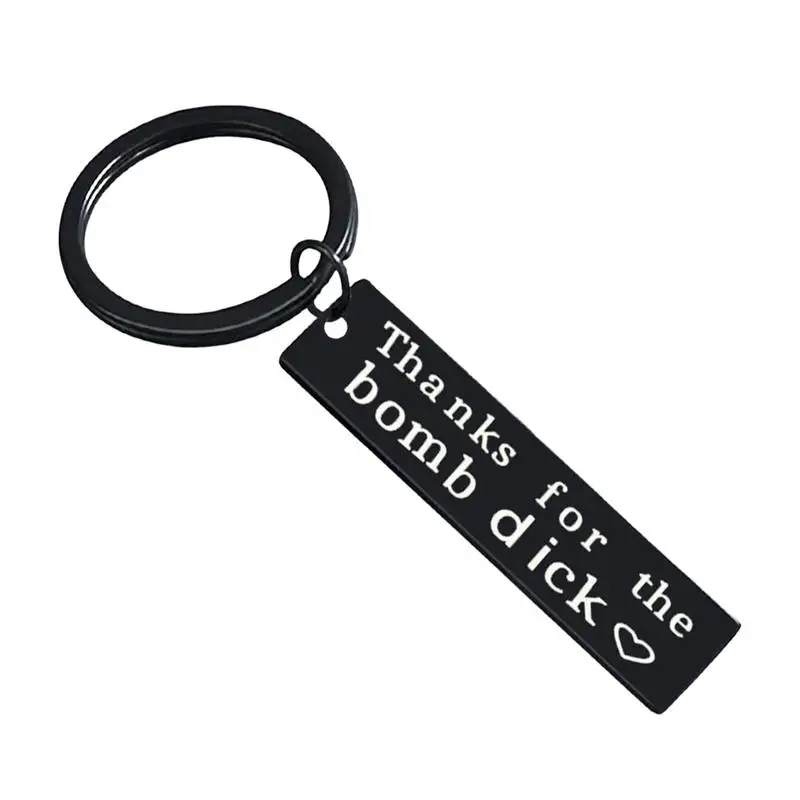 Funny Key Chains Adults Cool Creative Keyring Mother Father's Day Keychain Stainless Steel Not Fade Surprising Gift Key Chain