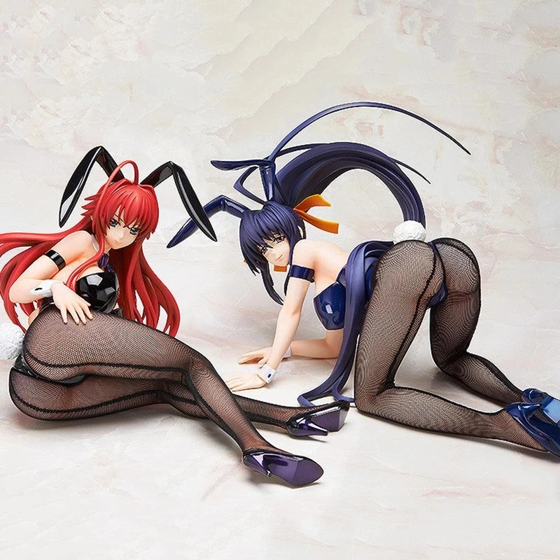 

1/4 FREEing B-style Himejima Akeno Rias Gremory High School DxD Figure Bunny Adult Girl PVC Action Figure Collection Doll Gifts