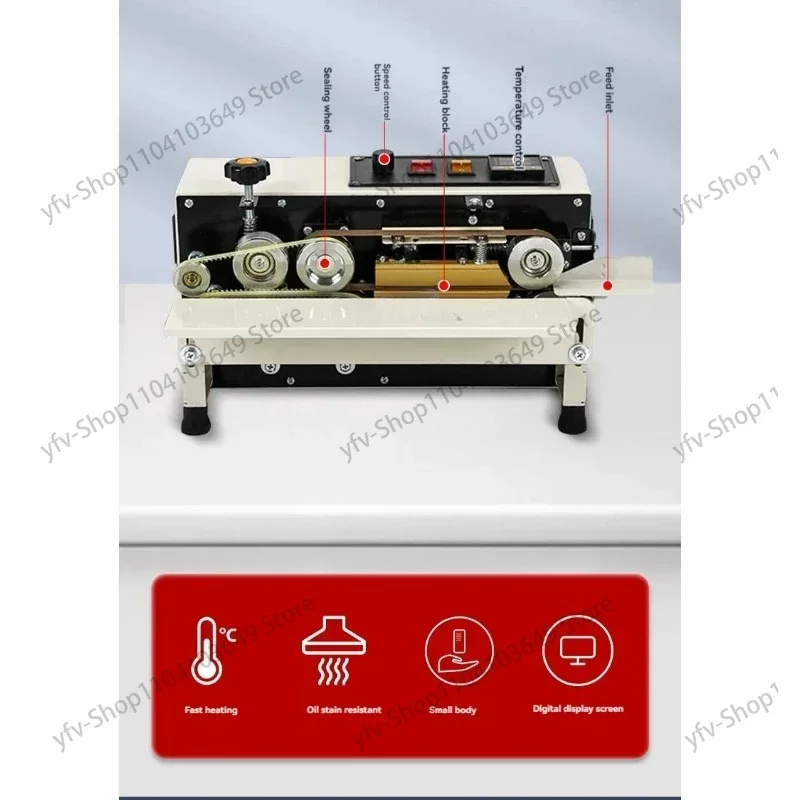 Автоматическая машина непрерывной запайки пакетов для запечатывания в