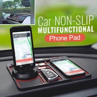 non slip silicone car anti slip mat auto phone holder sticky anti slide dash phone mount parking number card car pad mat gadget