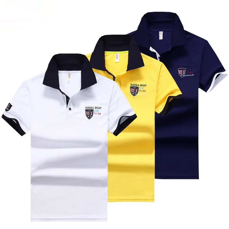 

Man Woman Summer High Summer New Men Polo Shirt Embroidery Polo Shirt Men Casual Polo Shirt Solid Color Men Short Sleeve